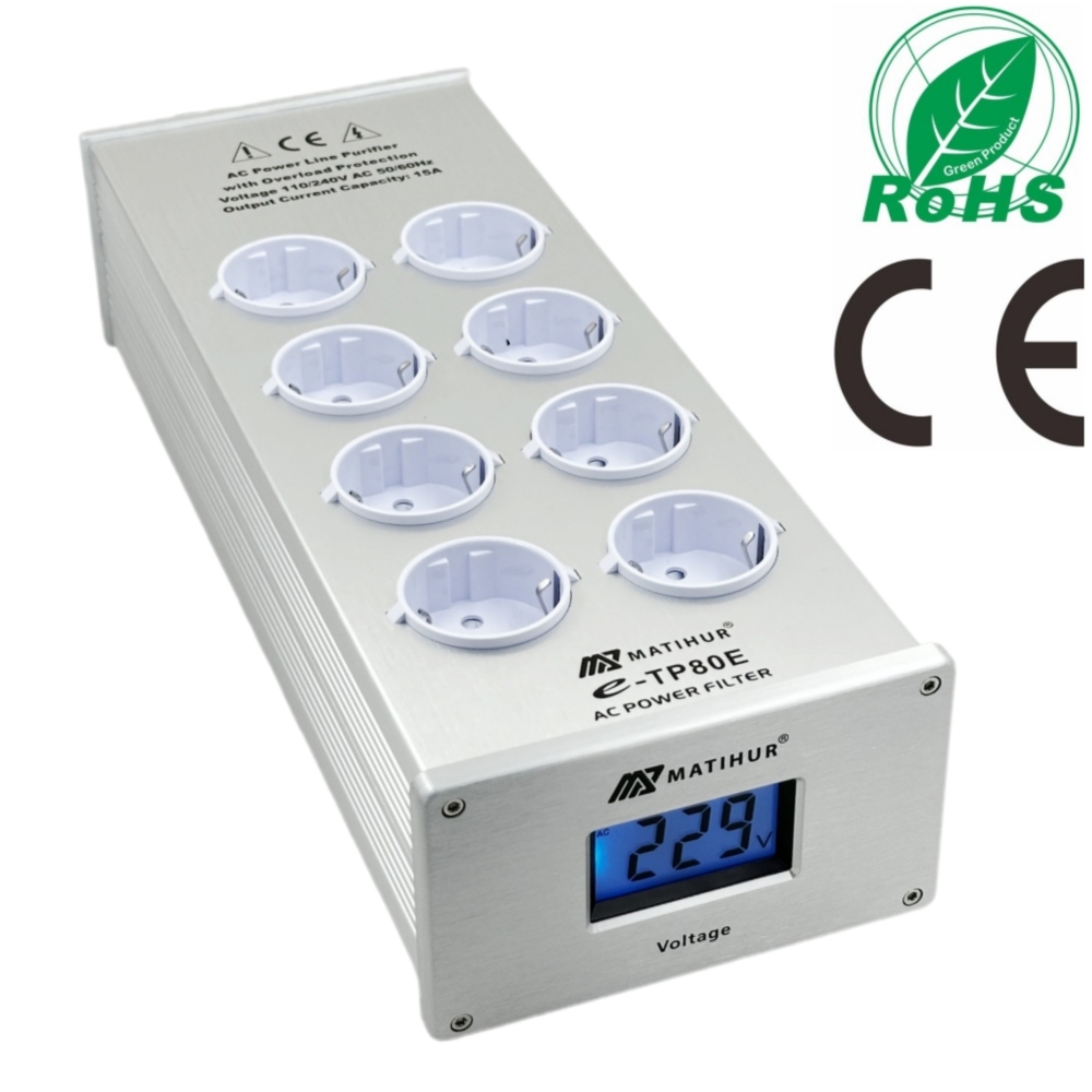 Ac Surge Protector - MATIHUR e-TP80 ses gürültü AC güç