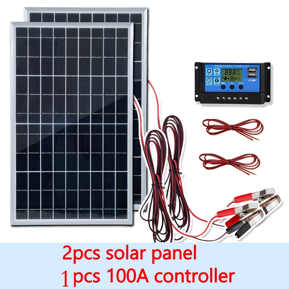 Renewable Energy Systems - 12V Güneş Paneli Kiti 1 adet/2