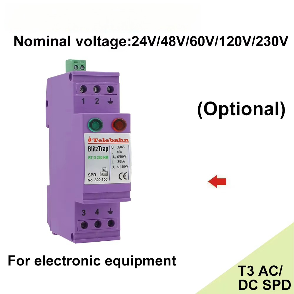 230V AC T3 SPD aşırı gerilim k - Ac Surge Protector incelemesi ve fiyatı