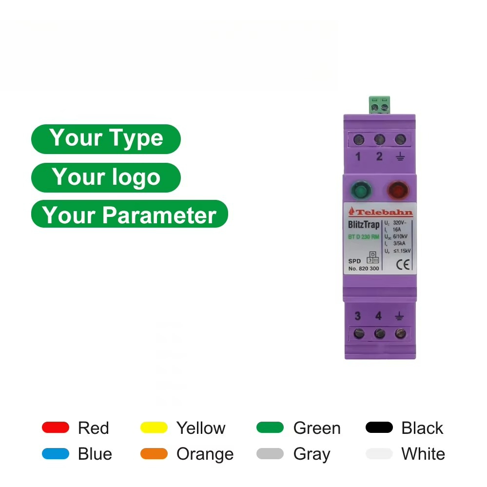 230V AC T3 SPD aşırı gerilim k - Ac Surge Protector incelemesi ve fiyatı