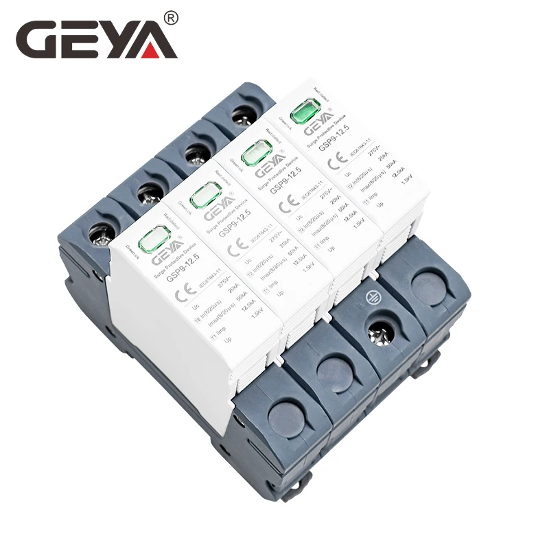 GEYA GSP9 12.5KA T1+T2 SPD 4P  - Ac Surge Protector incelemesi ve fiyatı