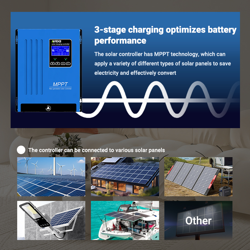 ANENJI MPPT 100A 80A 60A Güneş - Renewable Energy Systems incelemesi ve fiyatı
